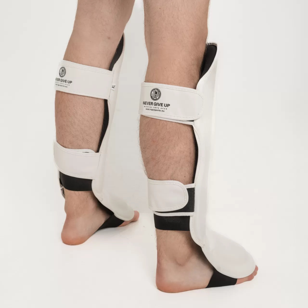 "NGU" shin guards PRO black matte