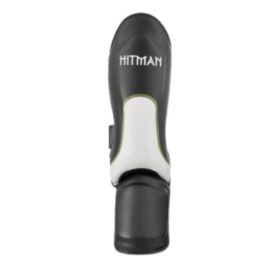 "Hitman" Shin Guards Power - Black/White