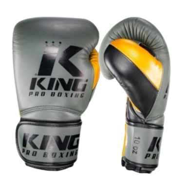 "King" boxing gloves Star 6 - Khaki/Gold