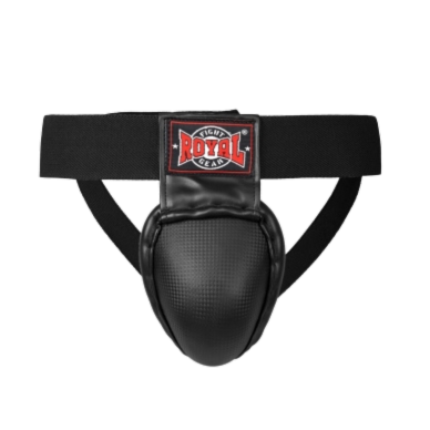 "Royal" steel groin guard - Black