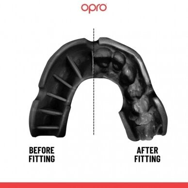 "OPRO" mouthguard Self-Fit UFC Bronze - Black