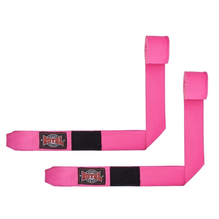 "Royal" elastic boxing handwraps 3m - Pink