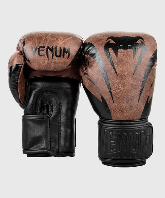 Venum Impact Classic Brown Boxing Gloves