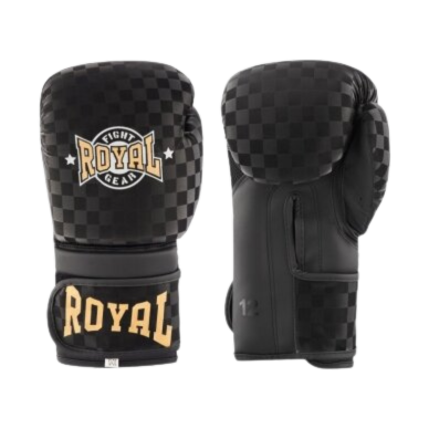 "Royal" Boxing Gloves Chess - Black