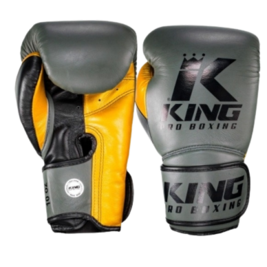 "King" boxing gloves Star 6 - Khaki/Gold