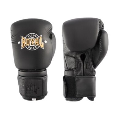 "Royal" Gladiator Boxing Gloves - Black