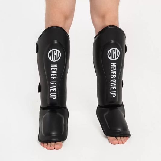 "NGU" shin guards PRO black