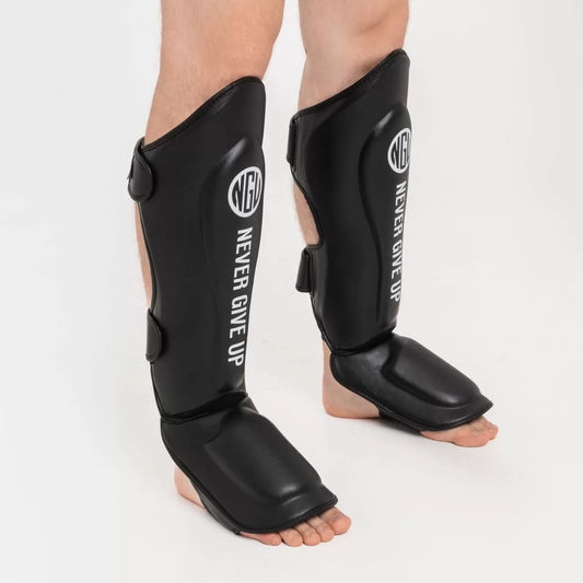 "NGU" shin guards PRO black