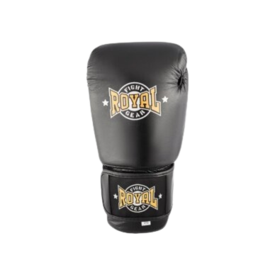 "Royal" leather boxing gloves Impact Evo - Black