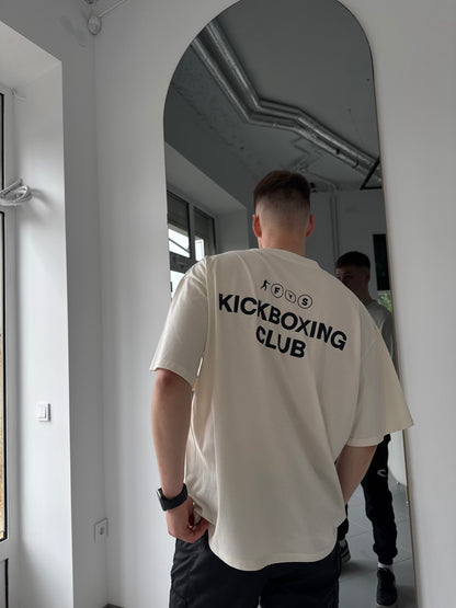 Short sleeve oversized t-shirt / sand