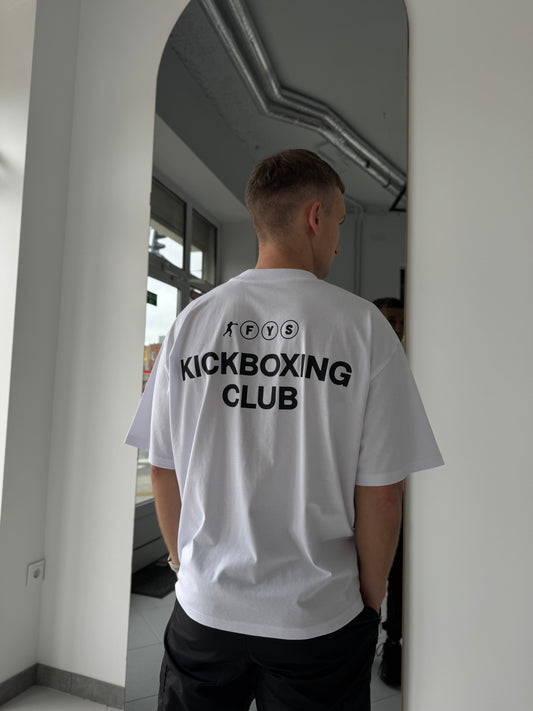 Short sleeve oversized t-shirt / white