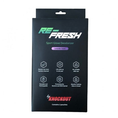 "Knockout" - boxing glove care - antibacterial deodorant