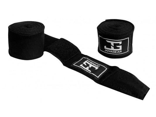 Joyagear "VELCRO" Boxing Handwraps 4.5m - Black