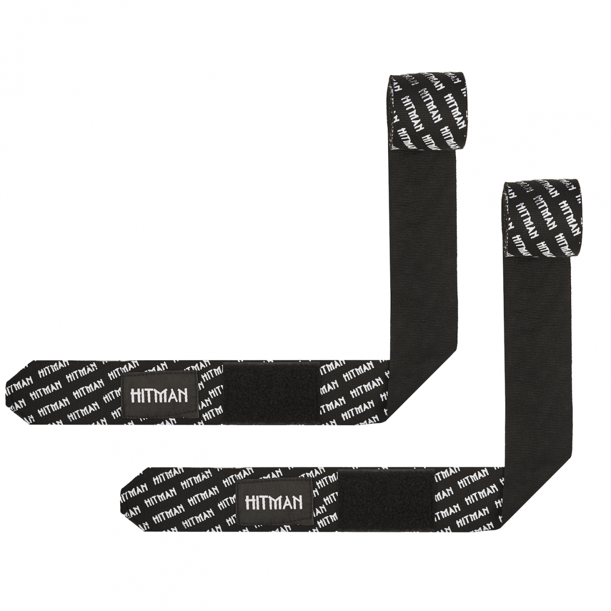 "Hitman" elastic boxing handwraps 4.5m - Black