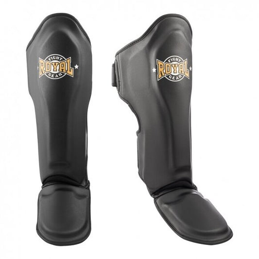 Royal Elite Shin Guards - Black