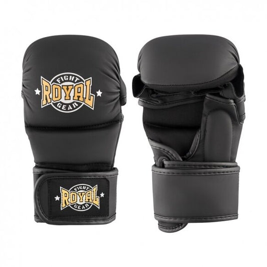 "Royal" MMA Gloves Sparring - Black