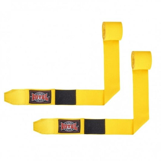 "Royal" elastic boxing handwraps 3m - Yellow