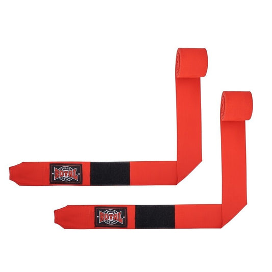 "Royal" elastic boxing handwraps 3m - Red