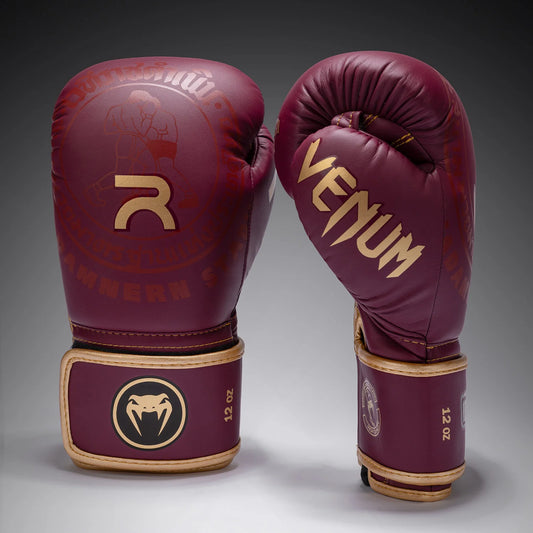 "Venum x Rajadamnern" Boxing Gloves - Burgundy